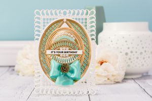 Shaped Cards Video Series. Episode #2 - It's Your Birthday Card by Yana Smakula for Spellbinders