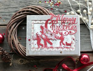 Holiday Tunnel Cards by Elena Olinevich for Spellbinders