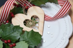 Creative DIY Party Décor Series | Holiday Time Ornament by Debi Adams for Spellbinders using S5-301 Snowflake Snippets dies #spellbinders #christmas