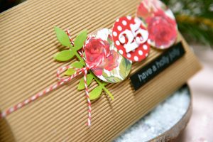 Simple and Impressive Gift Wrapping Using Spellbinders Dies by Debi Adams #christmas #giftwrap #diecutting #spellbinders