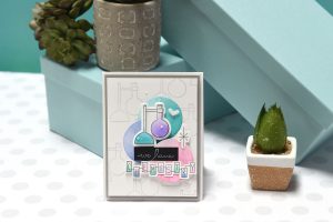 Love, Set, Match and Ready for Creativity by Debi Adams for Spellbinders using S5-326 Match Box, SDS-108 Near or Far, SDS-111 Reaction, SDS-115 Just Chillin' #spellbinders #diecutting #stamping #neverstopmaking