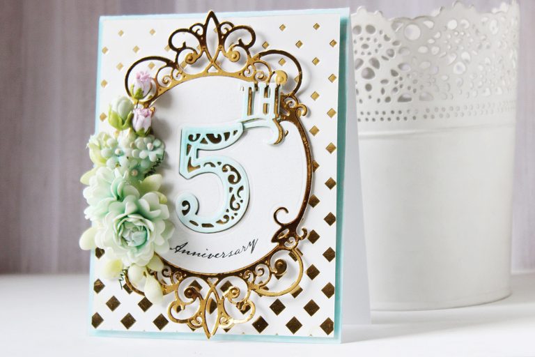 Elegant 3D Vignettes Collection by Becca Feeken - Inspiration | Anniversary & Baby Shaker Cards with Hussena for Spellbinders using: S3-314 Petite Double Bow and Flowers, S4-852 Bundle of Joy, S4-867 Cinch and Go Flowers III, S4-869 Tiered Rosettes, S5-340 Ornamental Arch, S5-342 Tiara Rondelle, S6-136 Grand Dome 3D Card, S6-138 Grand Arch 3D Card, S6-141 Filigree Numbers, SDS-054 Giving Occasion Stamp and Die Set #spellbinders #neverstopmaking #diecutting #handmadecard