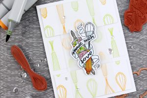 Handmade Collection by Stephanie Low - Inspiration | Handcrafted Cards with Anna for Spellbinders using SDS-071 Handcrafted, SDS-074 Kitchen #spellbinders #cardmaking #stamping