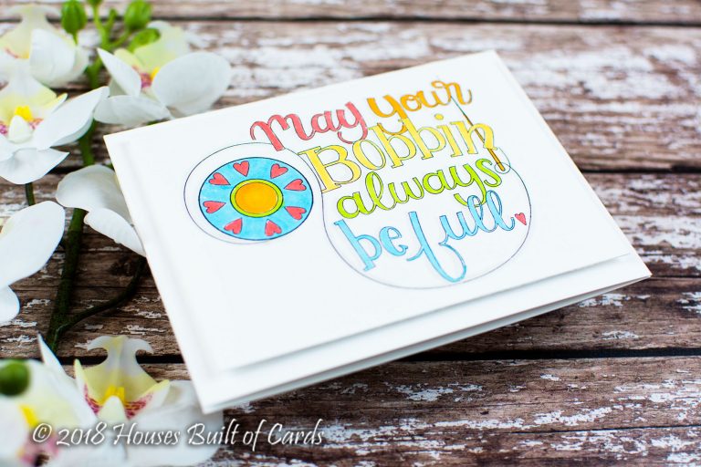 Sew Sweet Collection by Tammy Tutterow - Inspiration | Colorful Cards with Heather for Spellbinders using S6-142 Sweet Tweets, S4-913 Sew Sweet Sentiments, SBS-160 Bobbin Wishes #spellbinders #diecutting #stamping #handmadecard