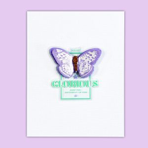 Spellbinders April 2018 Card Kit of the Month is Here!