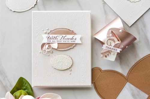 Spellbinders March 2018 Small Die Of The Month Kit