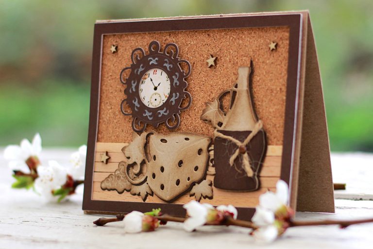 Video Friday | Wine O'Clock with Olga for Spellbinders using: S5-347 Wine Charms, S4-878 Frame Charms, SDS-135 Barrel of Sentiments #spellbinders #diecutting #handmadecard #winecountry #neverstopmaking
