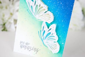 Exclusive Indie Collection Inspiration | Layered Monarch by Keeway for Spellbinders. The Exclusives collection is only available at select online and local independent retailers. #spellbinders #diecutting #handmadecard #neverstopmaking #spellbindersdies