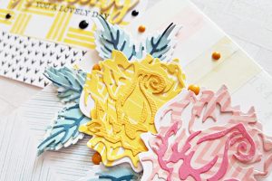 Exclusive Indie Collection Inspiration | Layered Rose Cards by Zsoka for Spellbinders using SDS-157 Wishing Expressions S4-921 Layered Rose S5-361 Layered Foliage. #spellbinders #neverstopmaking #diecutting #handmadecard