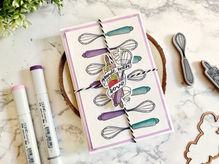 Spellbinders Handmade Collection by Stephanie Low - Inspiration | Recipe Card Gift Set by Ashlea #spellbinders #neverstopmaking #stamping #handmade