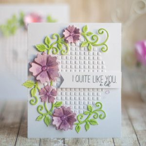 Spellbinders Special Moments Collection by Marisa Job - Inspiration | Small Cards with Elena featuring S5-378 Floral Oval dies #diecutting #cardmaking #neverstopmaking #handmadecard