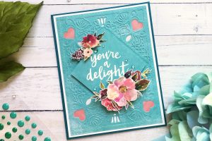 Spellbinders Cut & Emboss Folders Inspiration | Even More Everyday Cards With Enza featuring CEF-001 Diamond Lace Frame, CEF-010 Botanical Frame #spellbinders #neverstopmaking #embossing #handmade #cardmaking