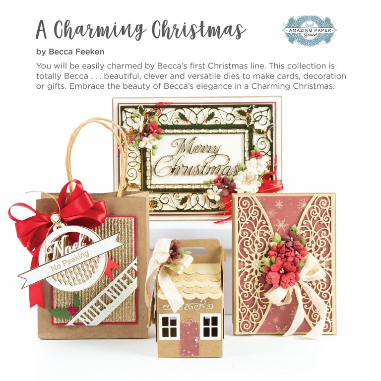 Spellbinders A Charming Christmas Inspiration | Collection Introduction by Becca Feeken