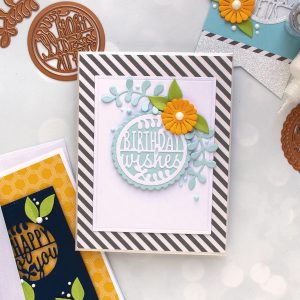 Spellbinders December 2018 Small Die of the Month is Here – Warm Wishes!