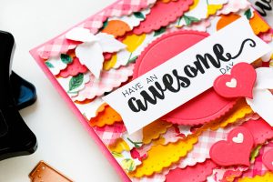 Spellbinders December 2018 Club Gift - Have an Awesome Day Handmade Card