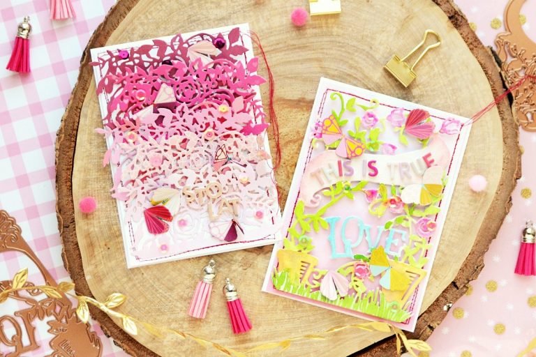 Great, Big, Wonderful World Inspiration | Cards filled with love by Anna Komenda for Spellbinders