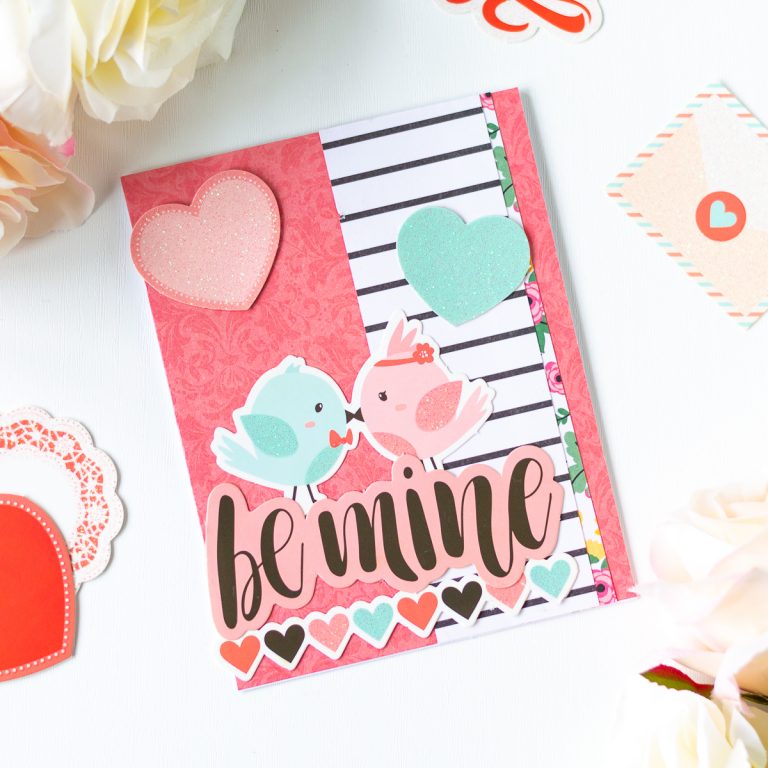 Card Club Kit Extras! January 2019 Edition - Be Mine Card by Laura Volpes