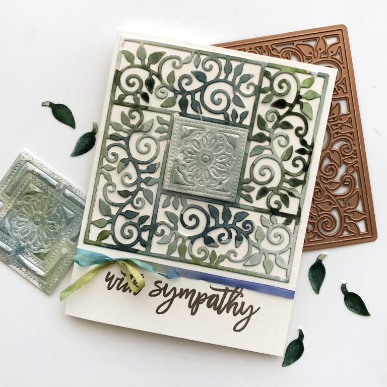 Exquisite Splendor collection by Marisa Job - Inspiration | Watercolor Cards by Norine Borys for Spellbinders