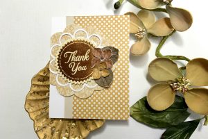 Glorious Glimmer Inspiration | Thank You & Just Because Foiled Projects with Tina Smith for Spellbinders. Video tutorial