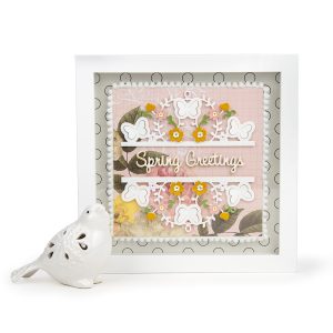 February 2019 Small Die of the Month is Here – Spring Flutter !