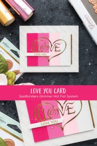 Video: Valentine's Day Cards & Tags with Paul Antonio Glimmer Plates by Yana Smakula for Spellbinders