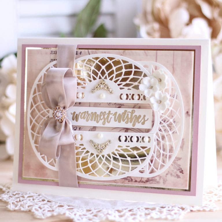 Spellbinders March 2019 Amazing Paper Grace Die of the Month is Here – Elegant Swivel and Sashay Card