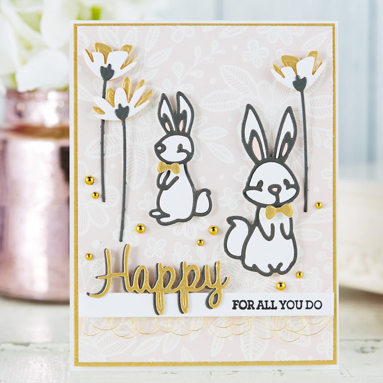 Spellbinders March 2019 Small Die of the Month is Here – Hop Into Spring