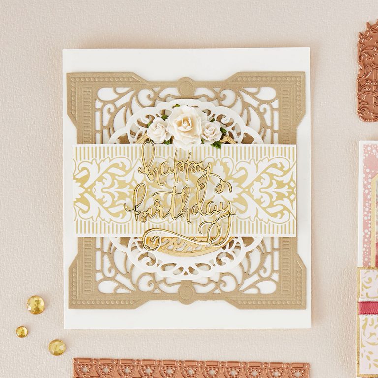 Spellbinders The Gilded Age Die & Glimmer Plate Collection Introduction by Becca Feeken