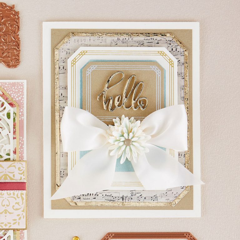 Spellbinders The Gilded Age Die & Glimmer Plate Collection Introduction by Becca Feeken