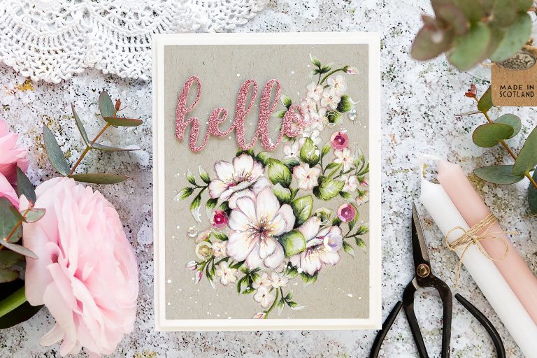 Video: Just Add Color Collection by Stephanie Low - Inspiration | Pencil Coloring on Kraft with Debby Hughes for Spellbinders