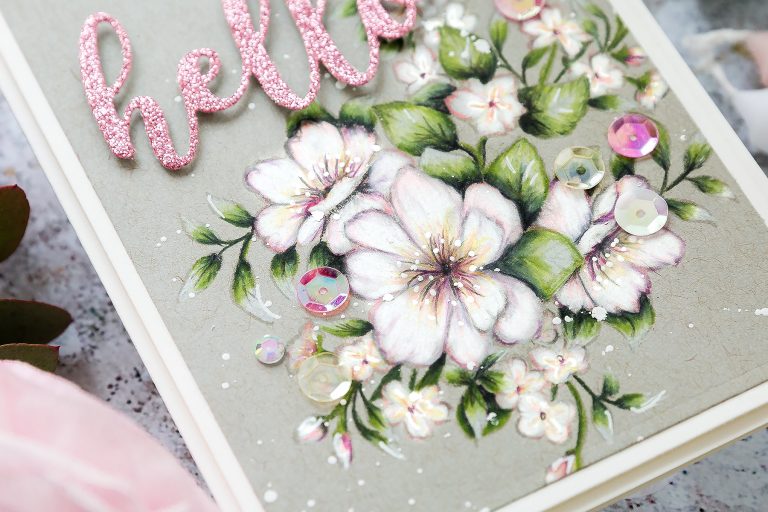 Video: Just Add Color Collection by Stephanie Low - Inspiration | Pencil Coloring on Kraft with Debby Hughes for Spellbinders