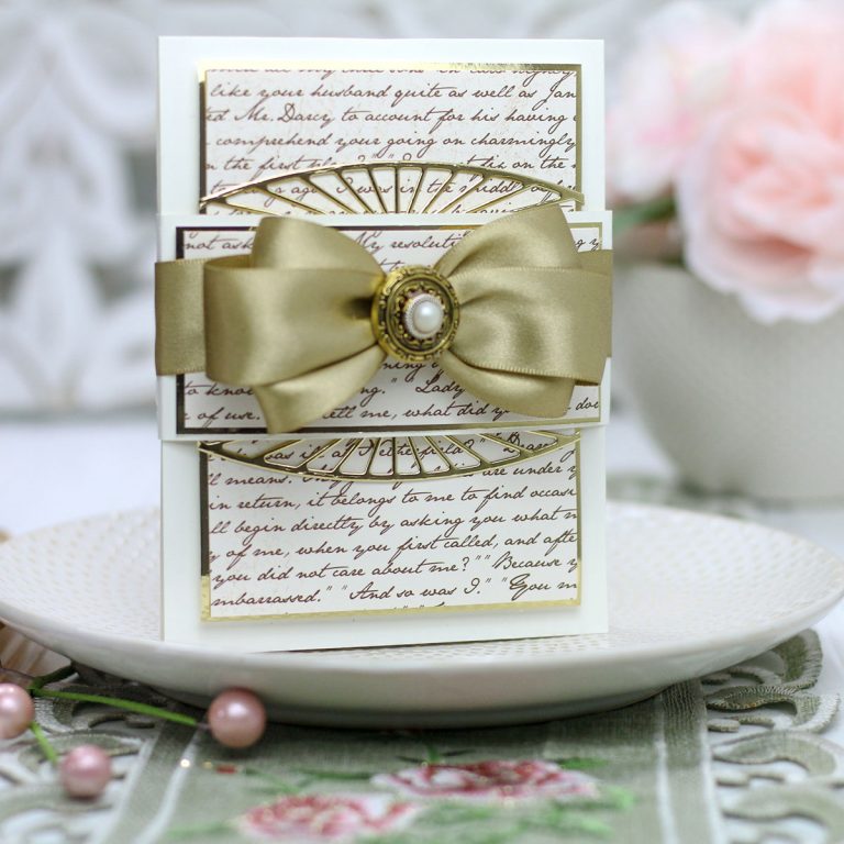 April 2019 Amazing Paper Grace Die of the Month is Here – Elegant Swivel & Sashay Card