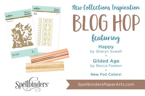 Spellbinders The Gilded Age + Happy Releases. Blog Hop + Giveaway