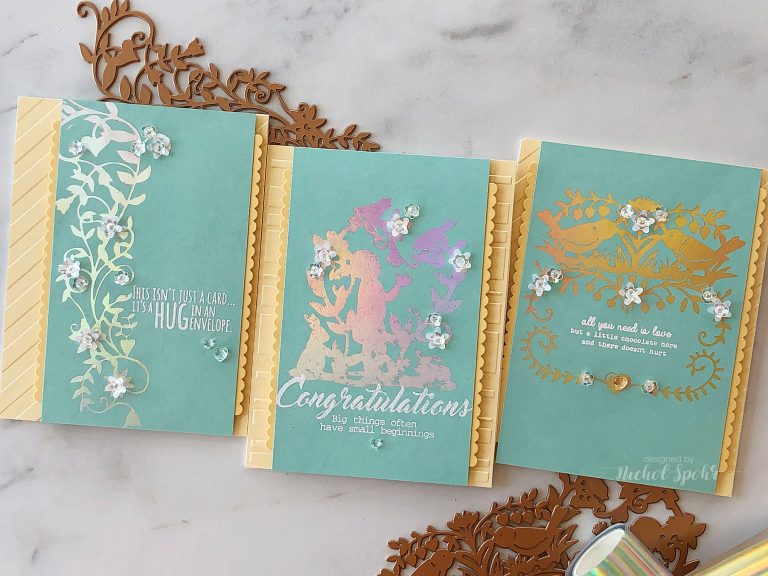 Video: Happy Collection by Sharyn Sowell - Inspiration | Elegant Glimmer Cards with Nichol Spohr