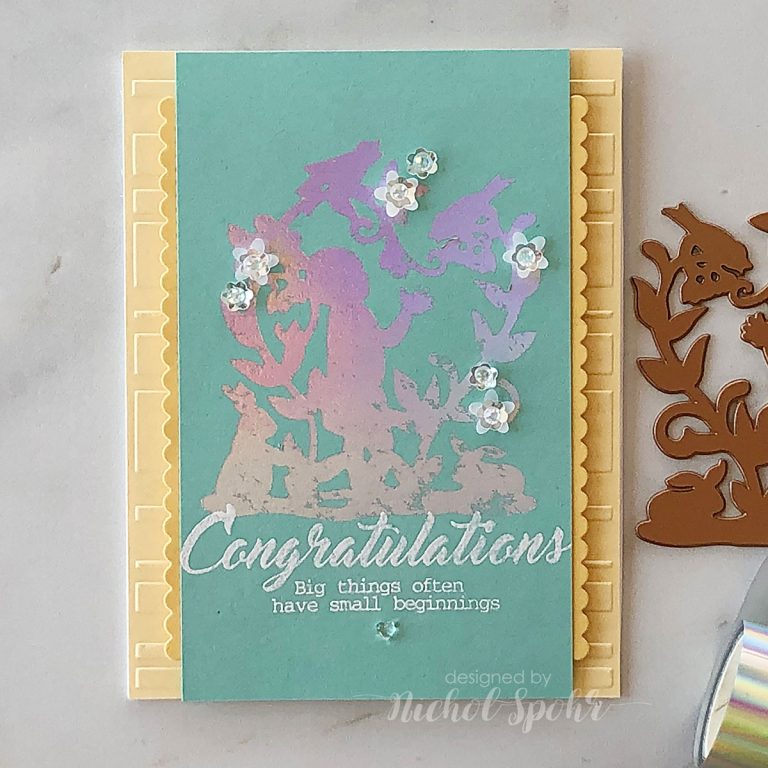 Video: Happy Collection by Sharyn Sowell - Inspiration | Elegant Glimmer Cards with Nichol Spohr