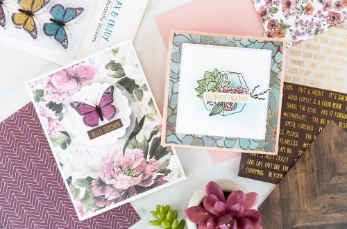 Spellbinders Card Club Kit Extras! March 2019 Edition