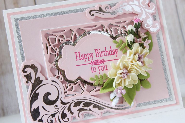 Spellbinders The Gilded Age Collection by Becca Feeken - Inspiration | Layered Foiled Handmade Cards by Hussena Calcuttawala