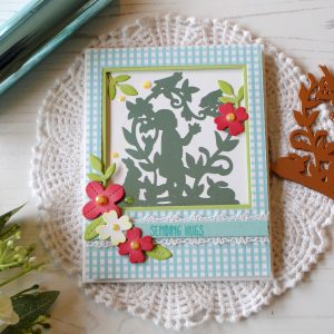 Spellbinders Happy Collection by Sharyn Sowell - Inspiration | Foiled Silhouette Cards with Melody Rupple