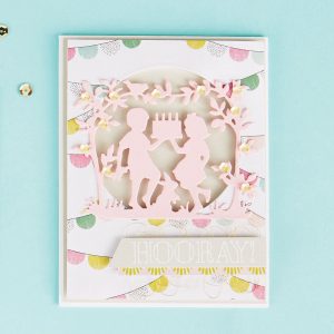 Spellbinders - Happy Die & Glimmer Plates Collection Introduction by Sharyn Sowell