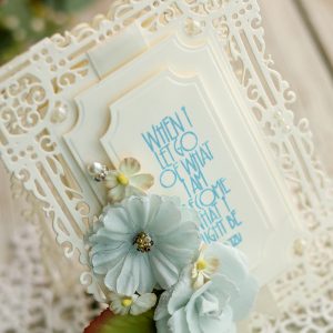 May 2019 Amazing Paper Grace Die of the Month is Here – Nostalgic Serenade Card Frame 
