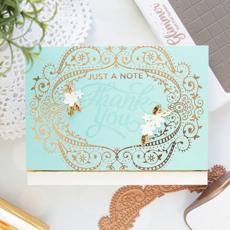 May 2019 Glimmer Hot Foil Kit of the Month is Here – Filigree Frame
