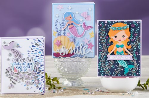 Spellbinders July 2019 Card Kit of the Month is Here – Shellebrate!