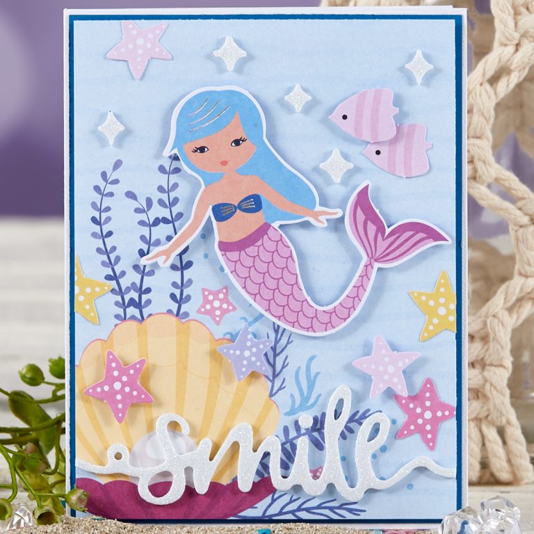 Spellbinders July 2019 Card Kit of the Month is Here – Shellebrate! 