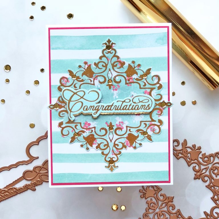 Royal Flourish Inspiration | Foiled Cards with Brenda