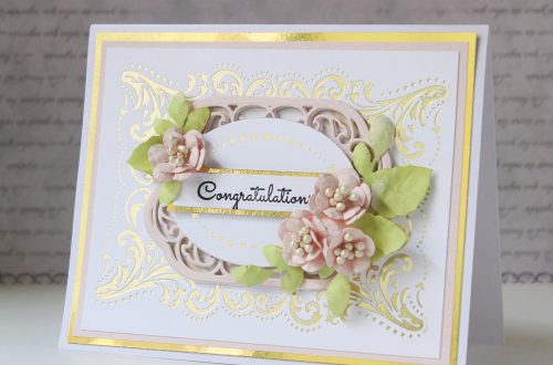 Royal Flourish Inspiration | Foiled Cards with Hussena