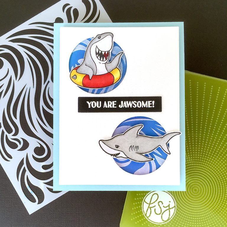 Hello Summer Inspiration | Make Waves Cards with Jean Manis for Spellbinders & FSJ