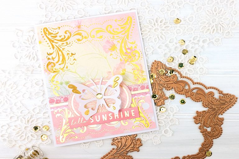 Royal Flourish Inspiration | Foiled Cards with LauraJane