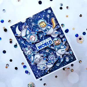 Hello Summer Inspiration | Starry Night Cards with Brenda