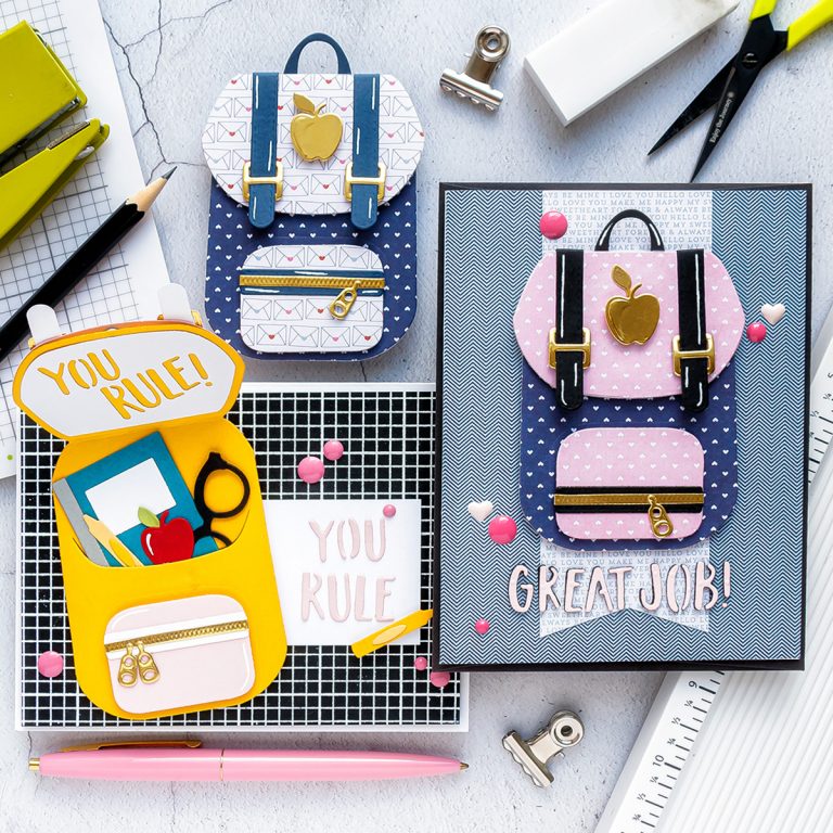 Spellbinders August 2019 Small Die of the Month is Here – Pack It Up