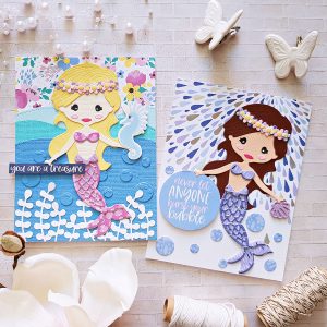 Spellbinders July Clubs Inspiration Roundup - "Shellebrate" Card Kit of the Month
